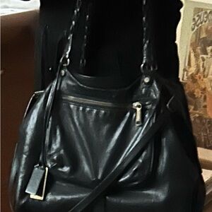 Black Key & Card Holder with Elegant Design